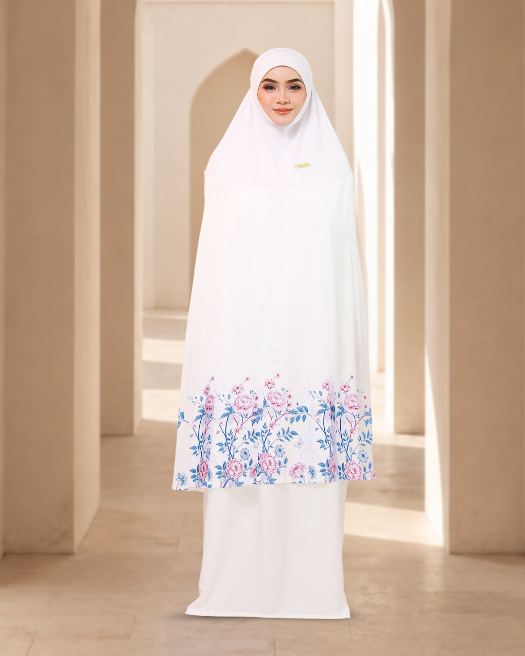 MARYAM JAMELA IN WHITE