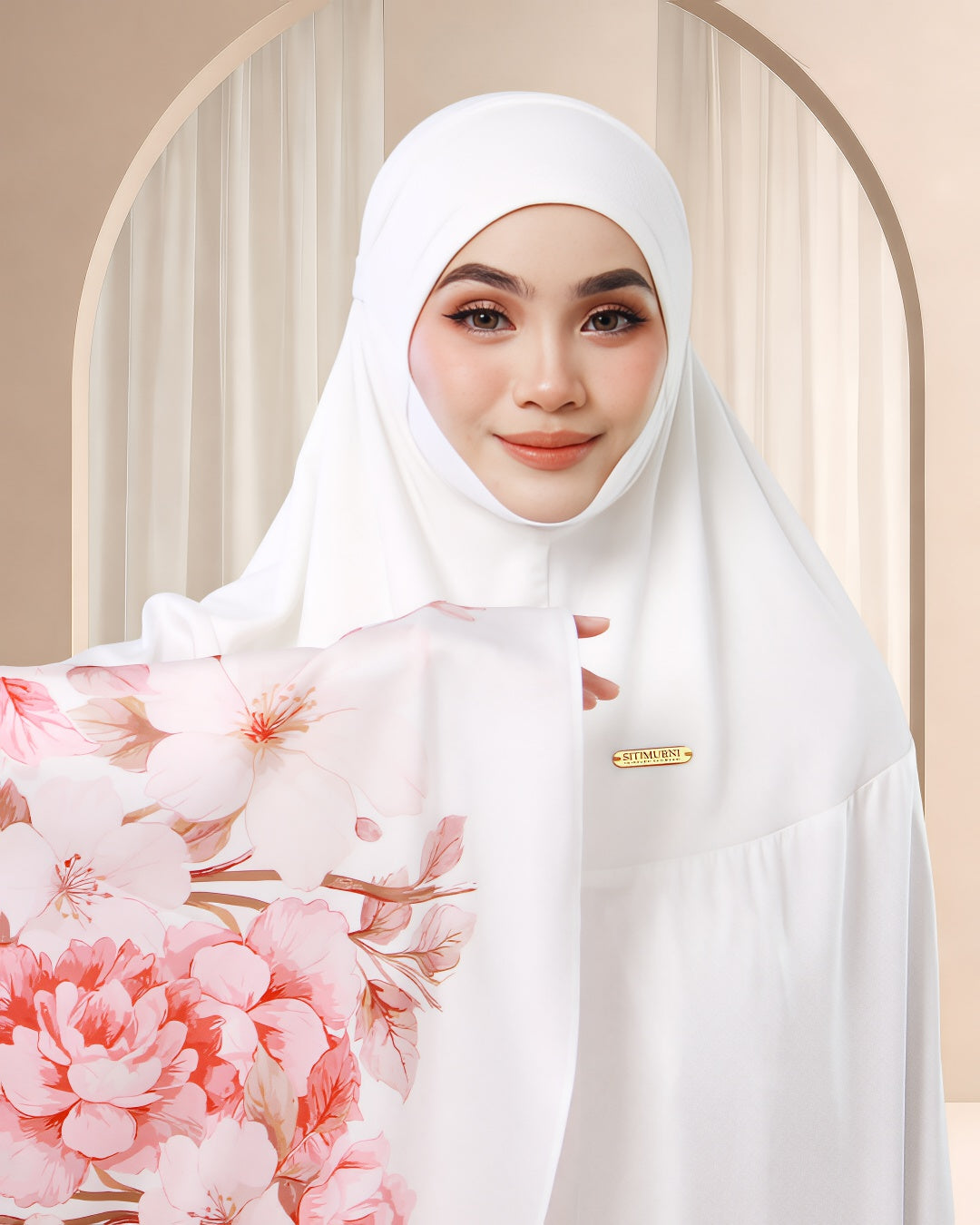 NUR AISYAH IN  WHITE