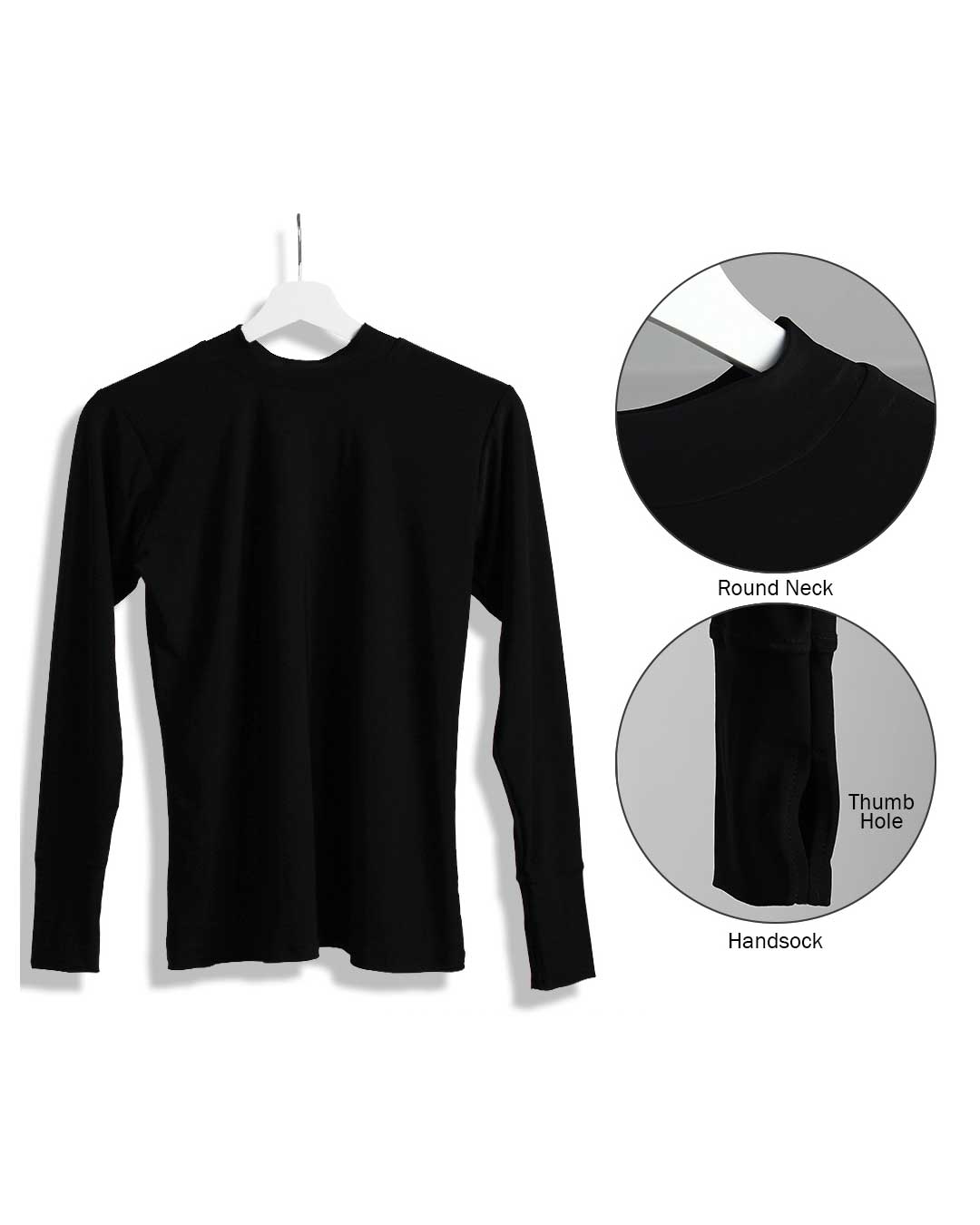 Long Sleeve Inner Scarlet