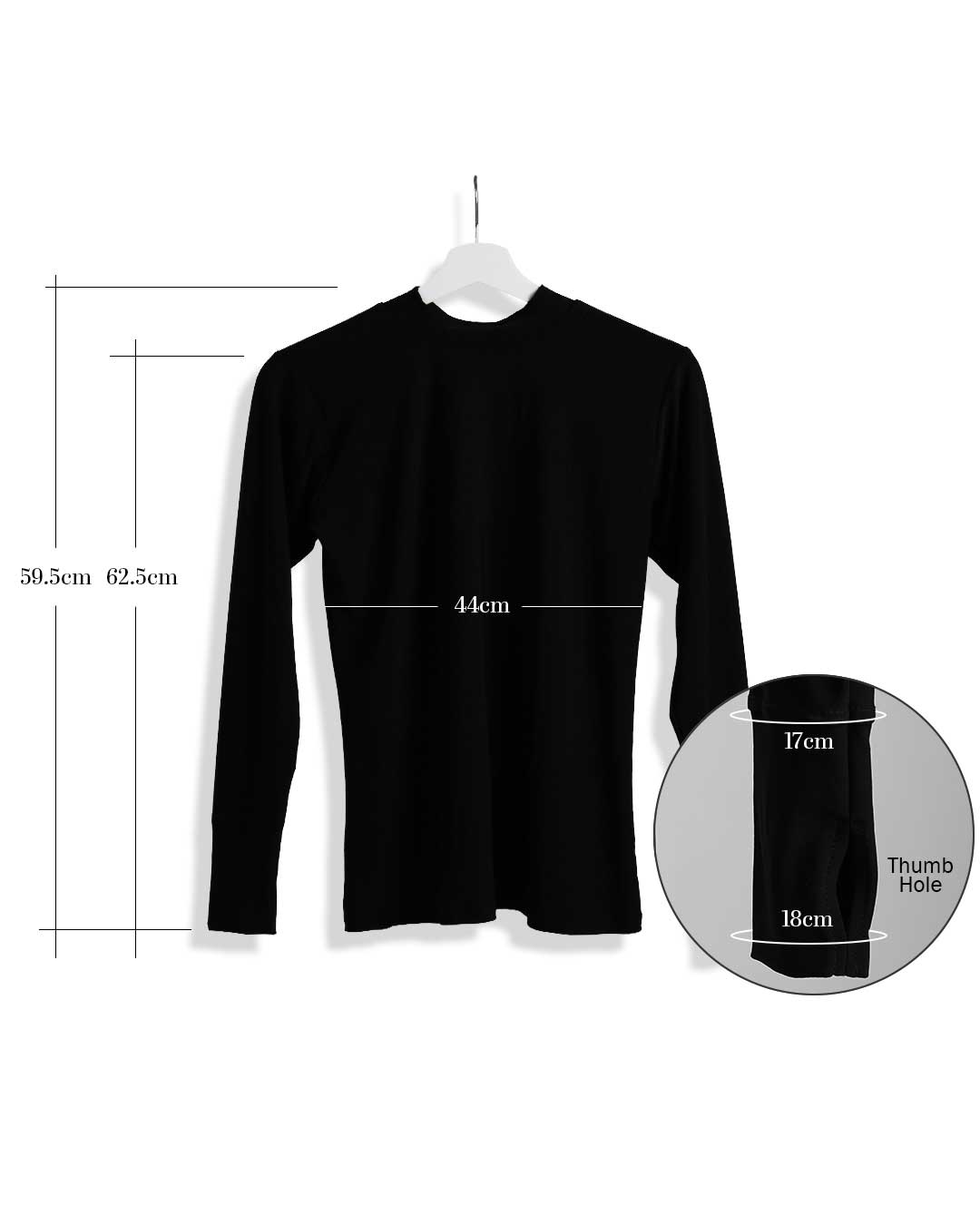 Long Sleeve Inner Scarlet