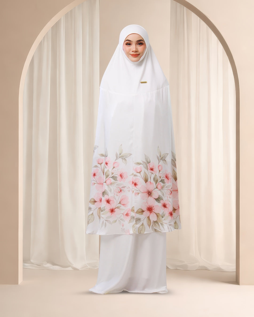 RUQAYYAH INARA IN WHITE