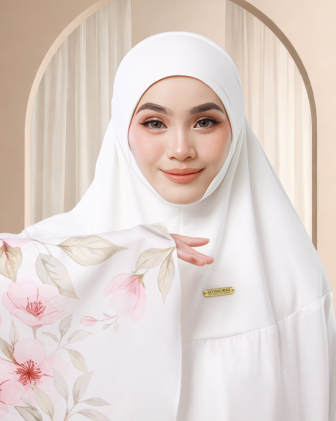 RUQAYYAH INARA IN WHITE