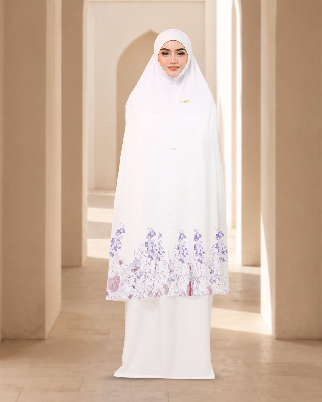ZAHRA KIRANA IN WHITE
