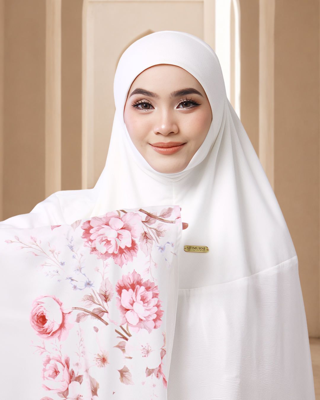 AMANI RAYHANA IN WHITE
