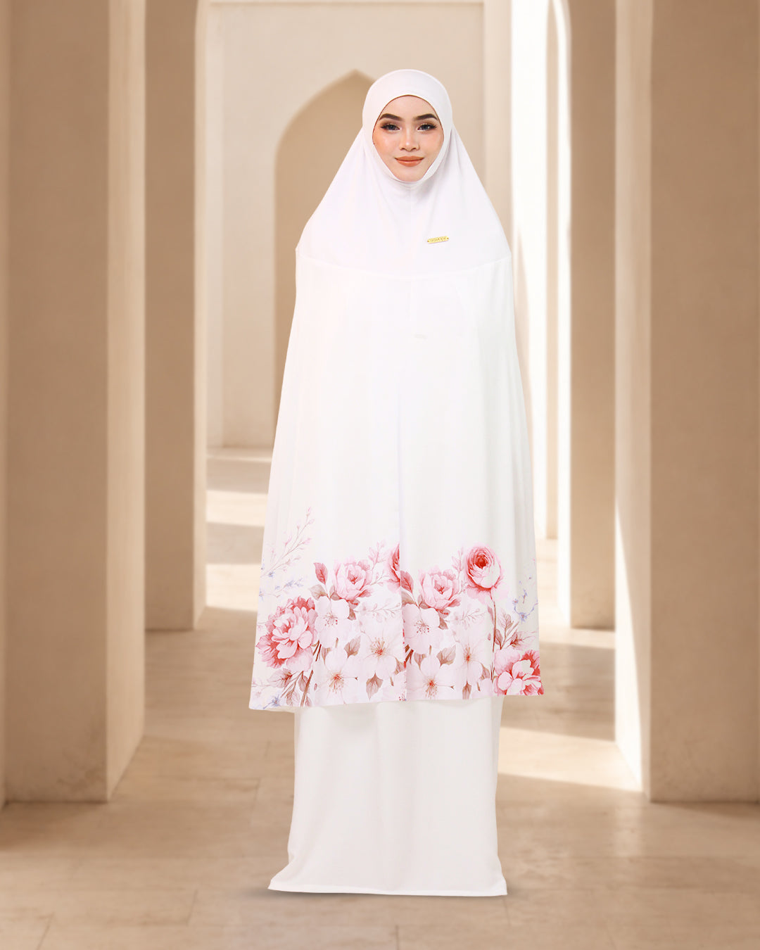 AMANI RAYHANA IN WHITE