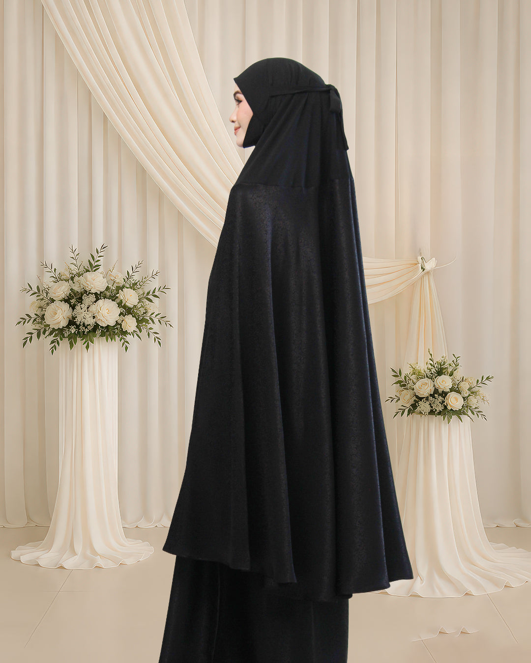 AURA NAJIHAH IN BLACK