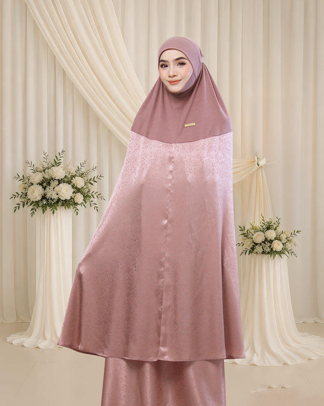 AURA NAJIHAH IN DUSTY MAUVE