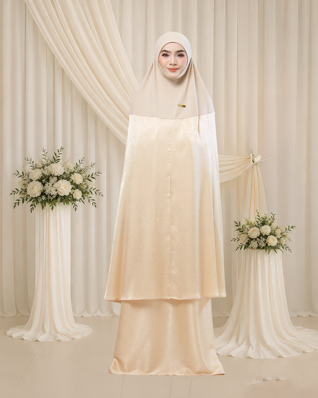 AURA NAJIHAH IN GOLDEN CREAMY