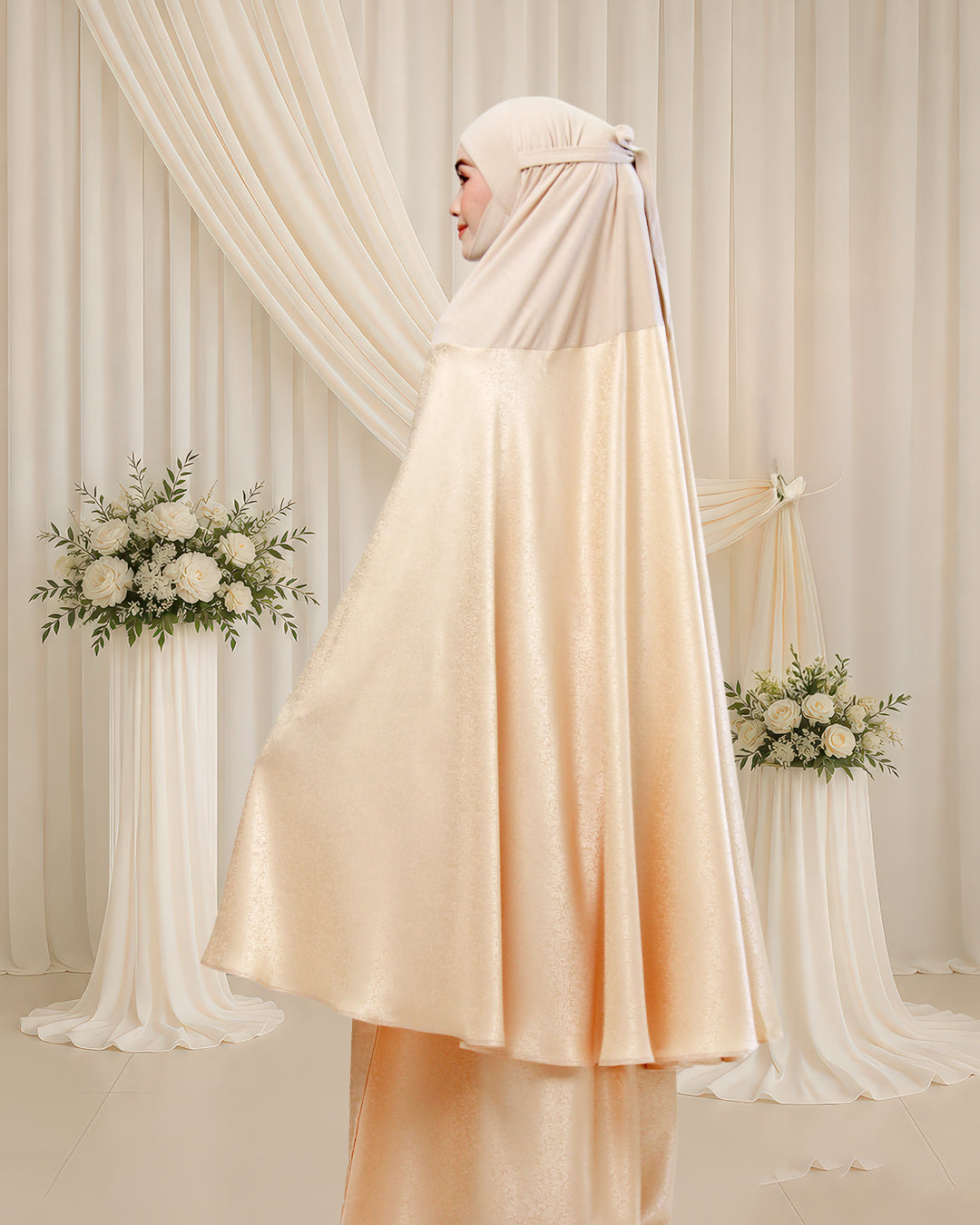 AURA NAJIHAH IN GOLDEN CREAMY
