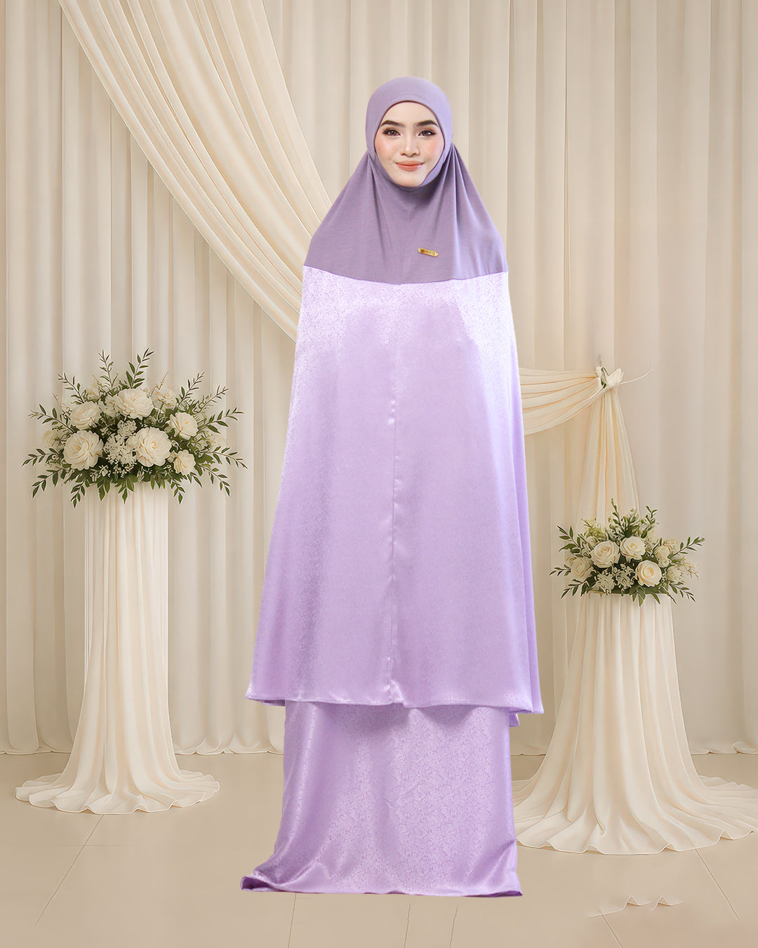 AURA NAJIHAH IN SOFT LILAC