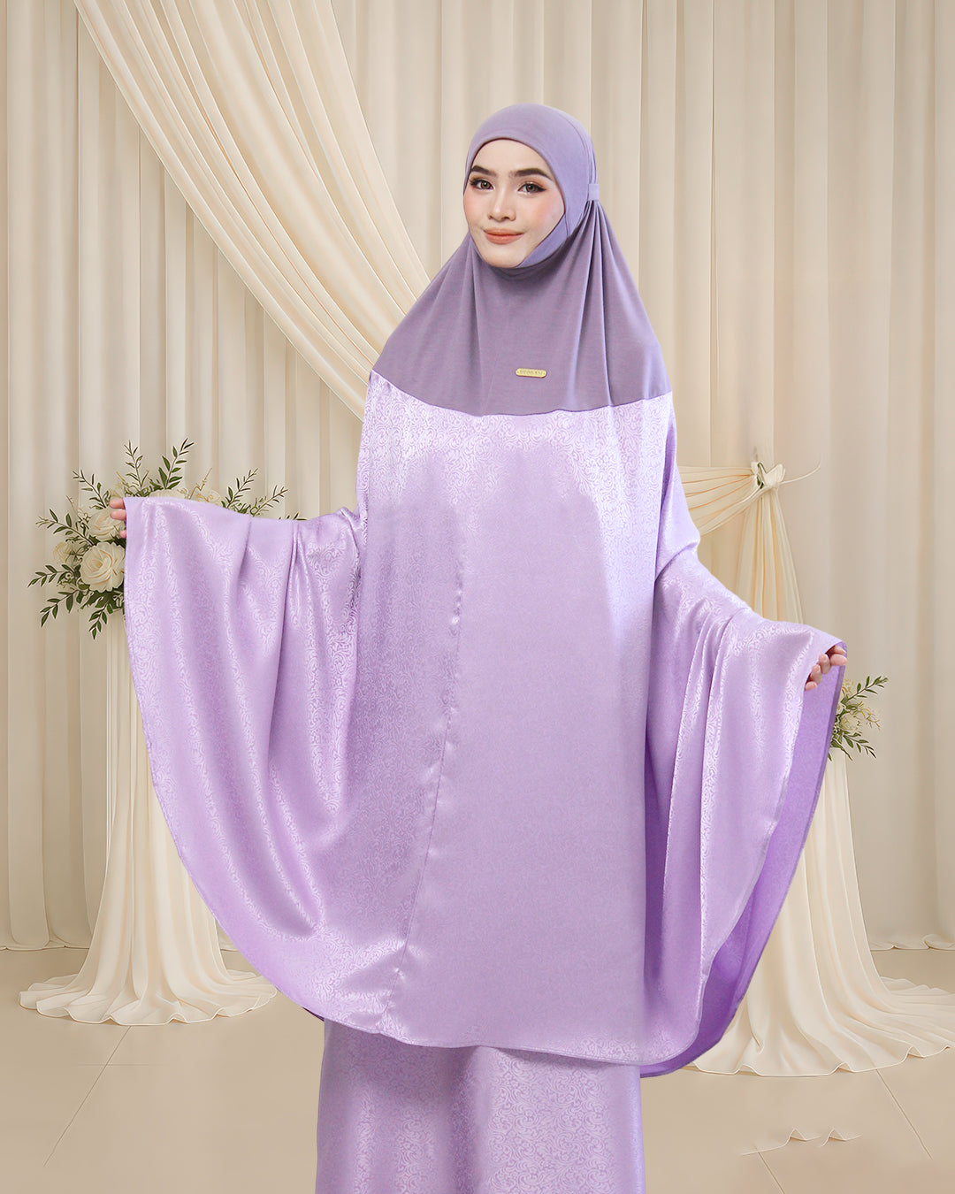 AURA NAJIHAH IN SOFT LILAC