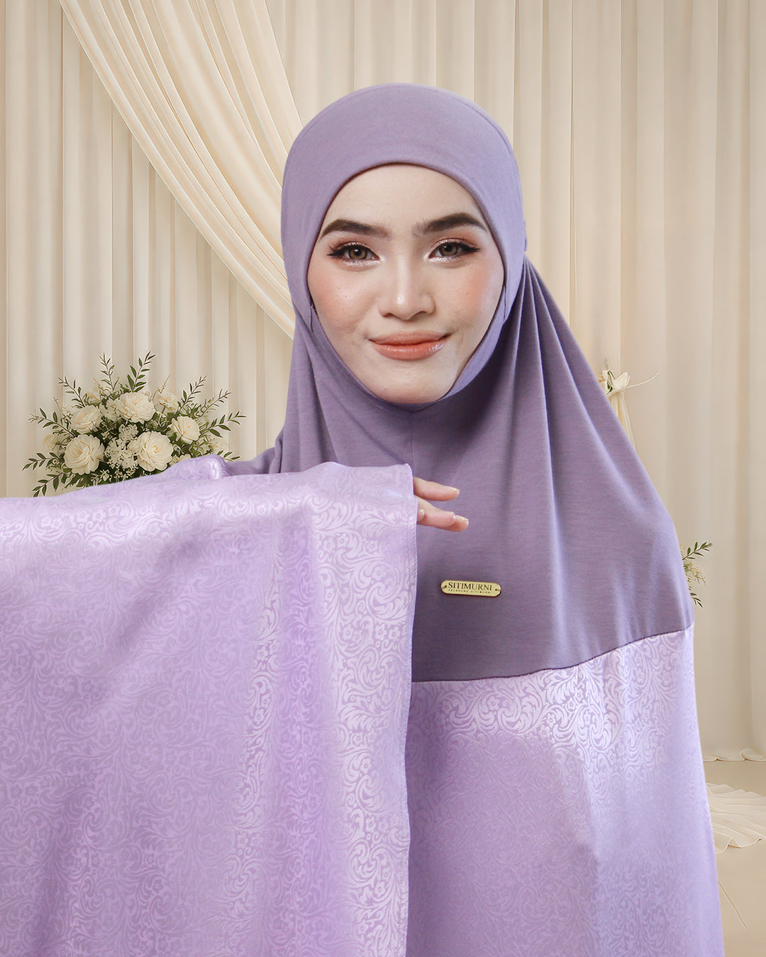 AURA NAJIHAH IN SOFT LILAC