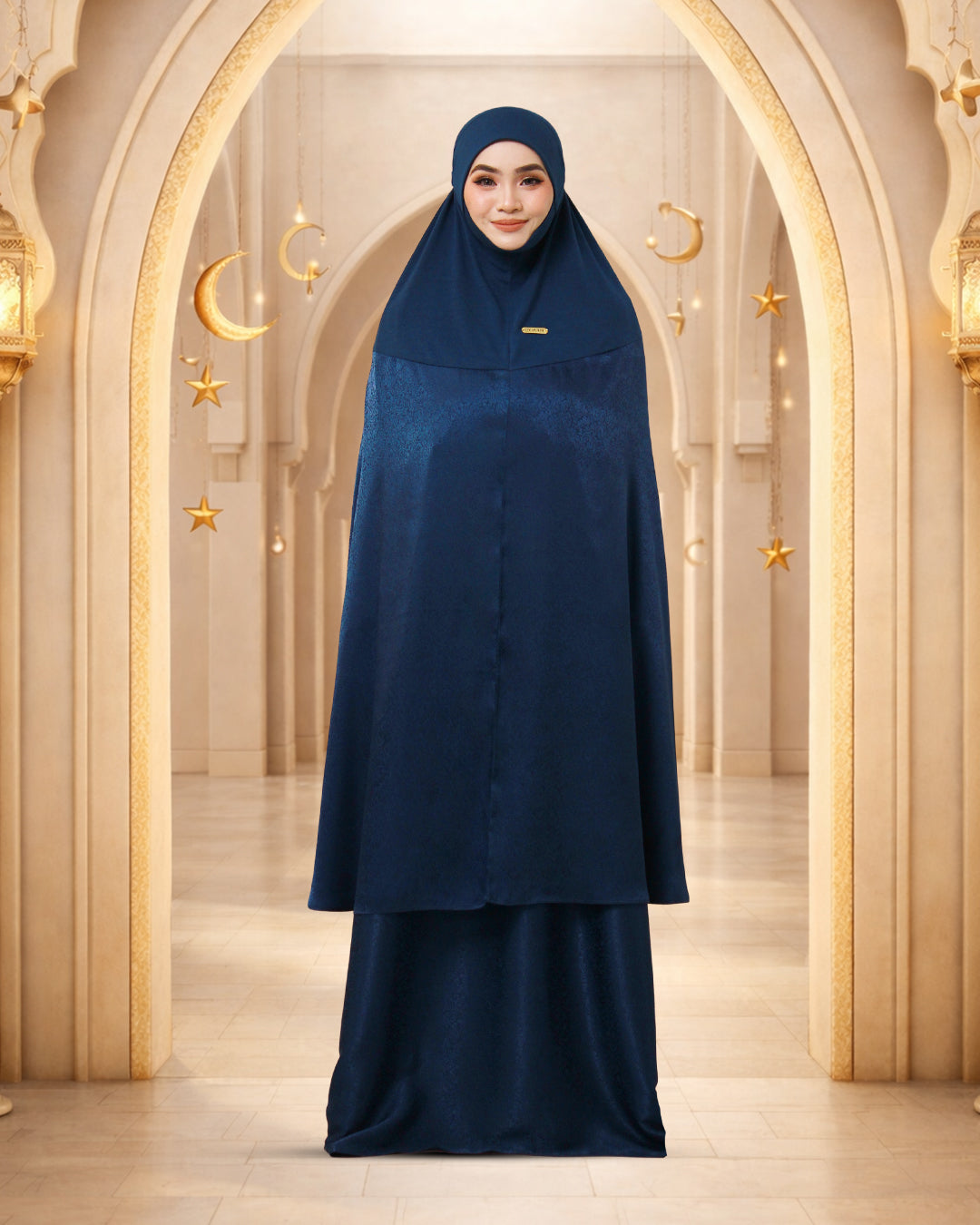 AURA RAMADHANI IN DARK TEAL