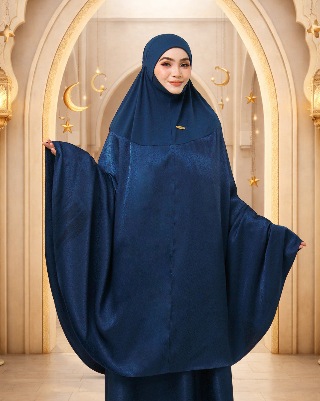 AURA RAMADHANI IN DARK TEAL