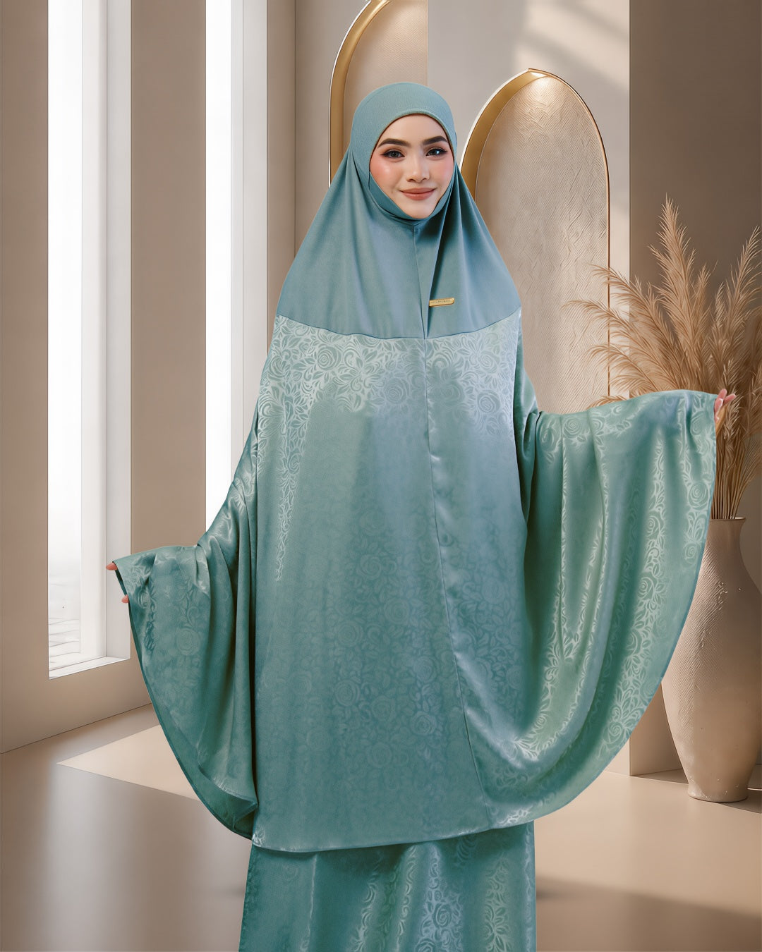 AURA SAFA IN CARRIBEAN TURQUOISE