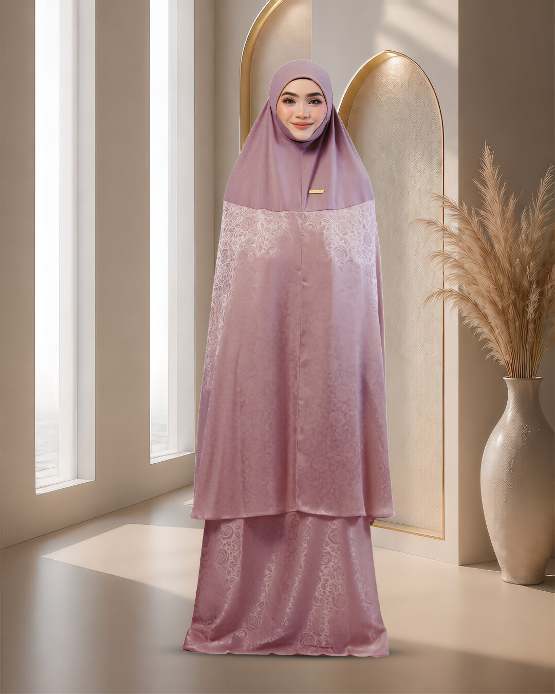 AURA SAFA IN DUSTY MAUVE