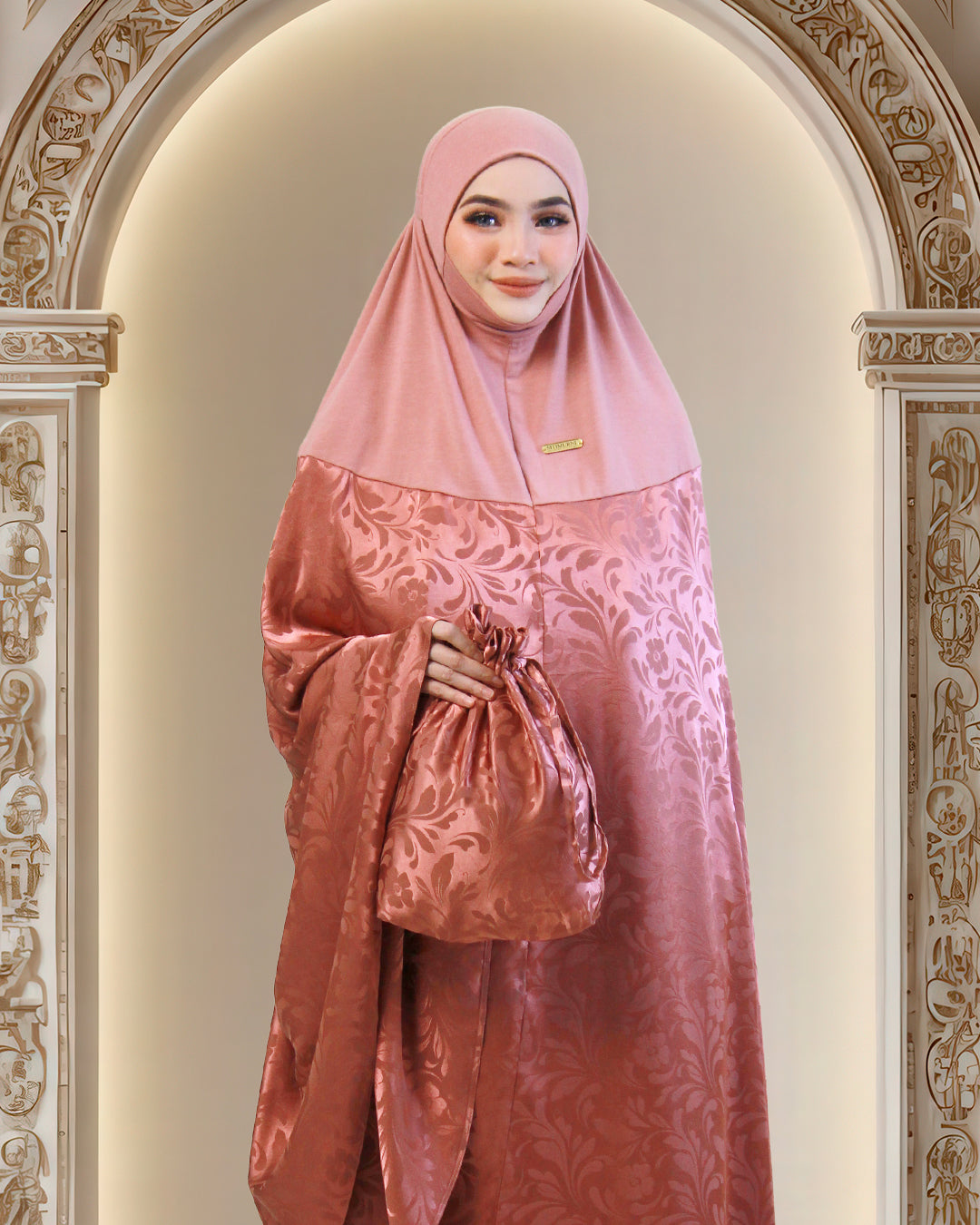 AURA SAKINAH IN DUSTY PINK