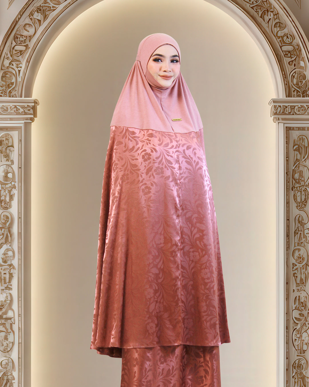 AURA SAKINAH IN DUSTY PINK