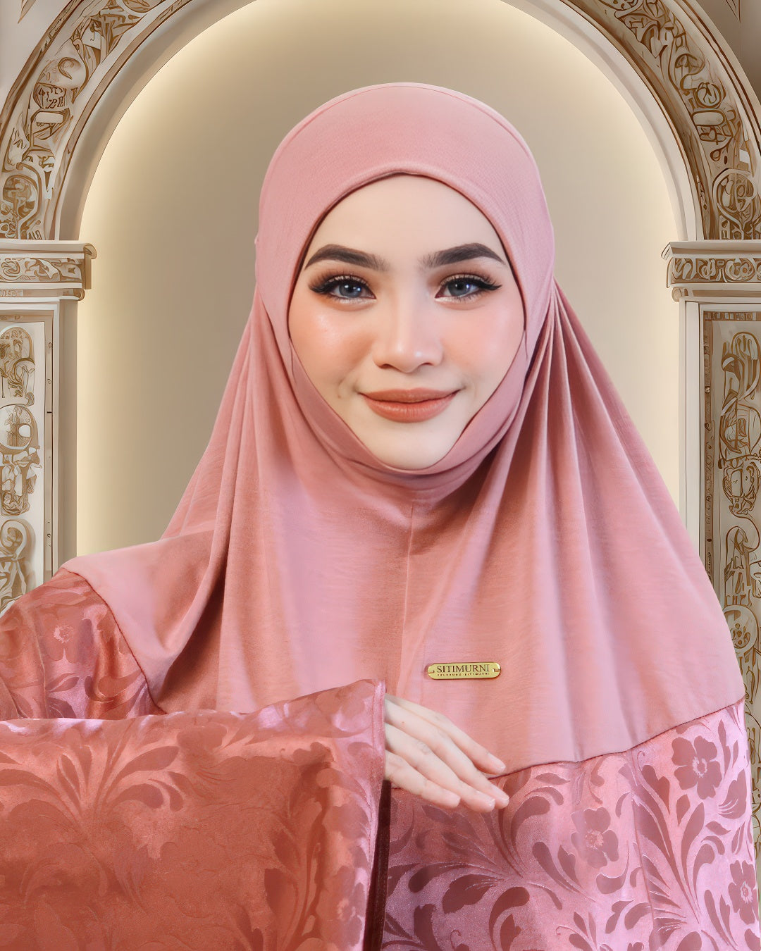 AURA SAKINAH IN DUSTY PINK