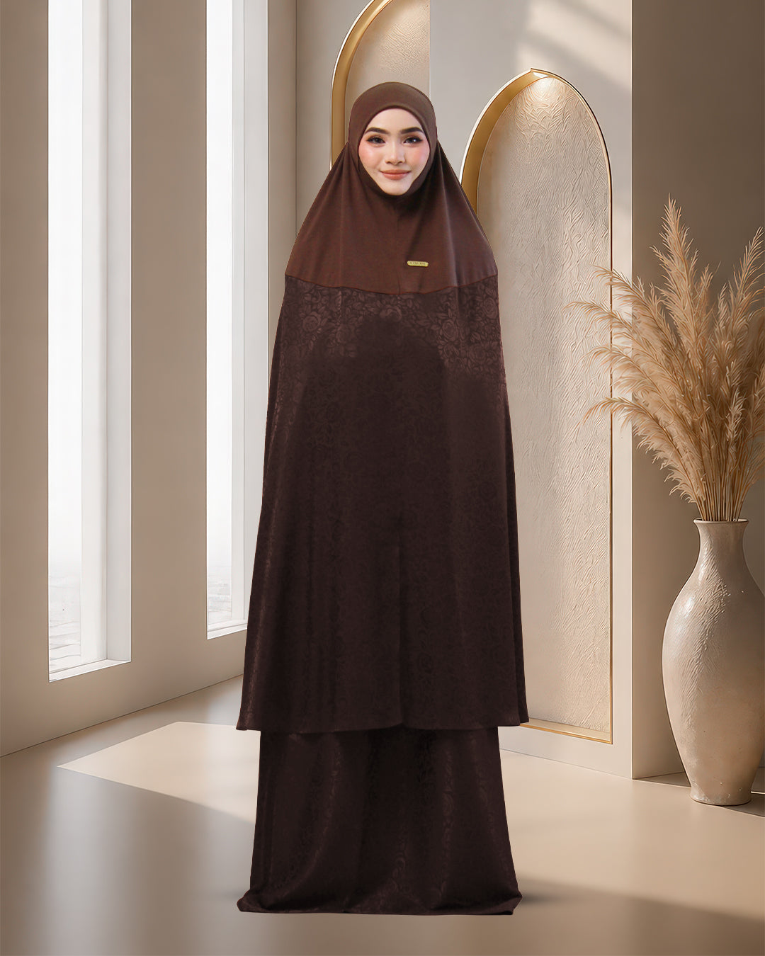 AURA SAFA IN RICH BROWN