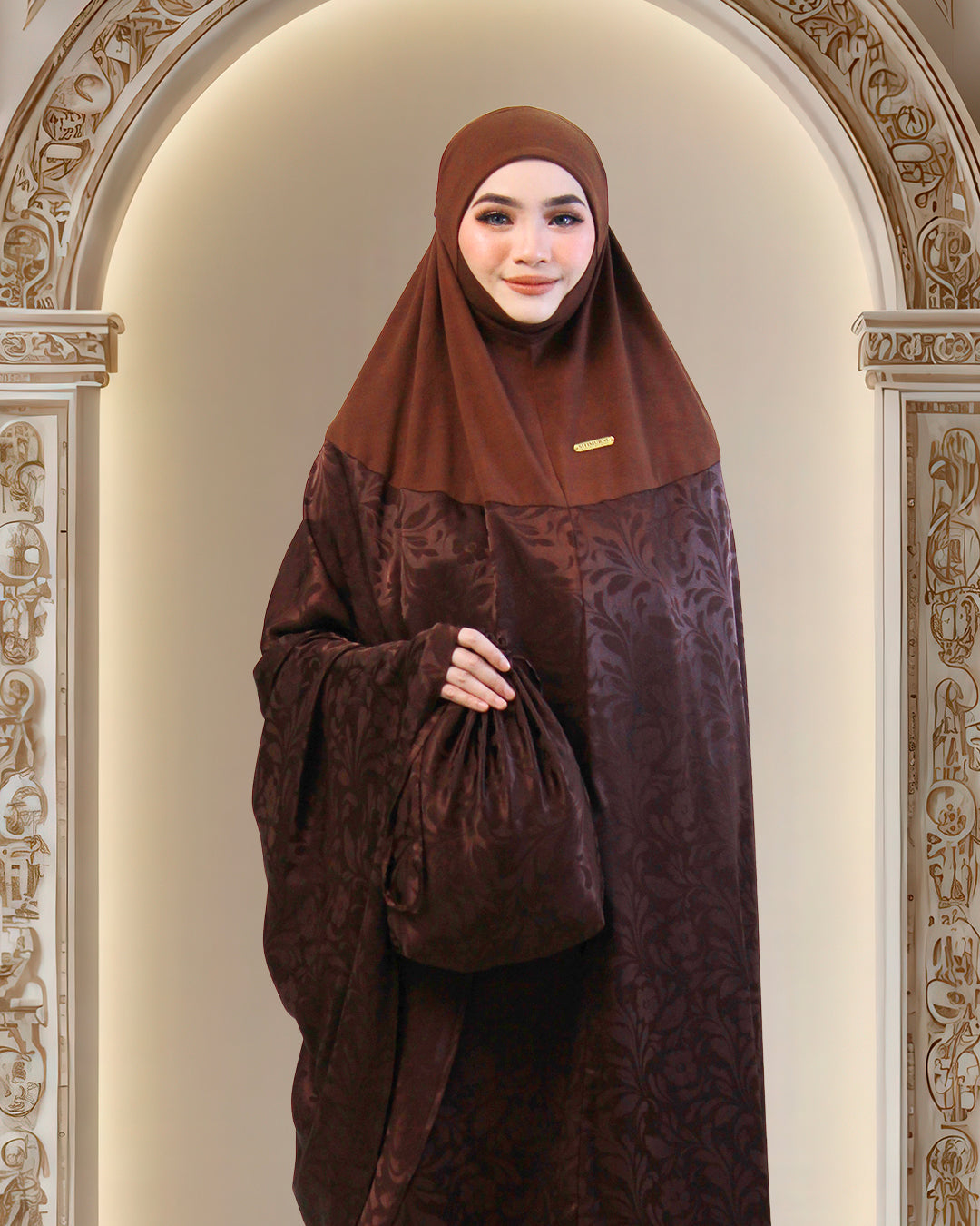 AURA SAKINAH IN RICH BROWN
