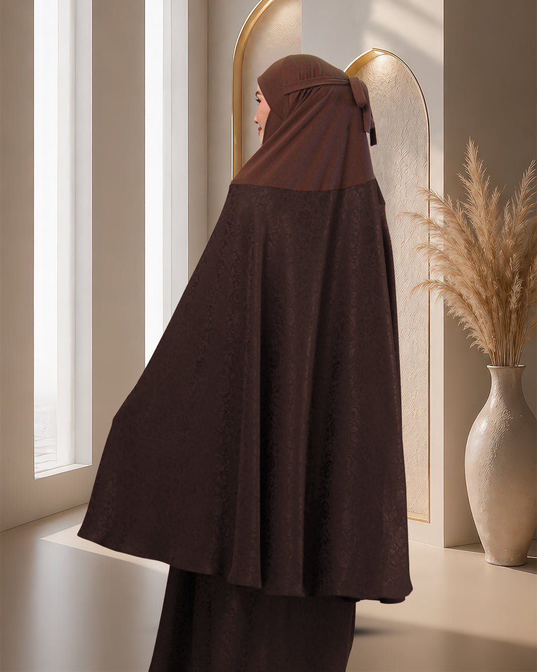 AURA SAFA IN RICH BROWN