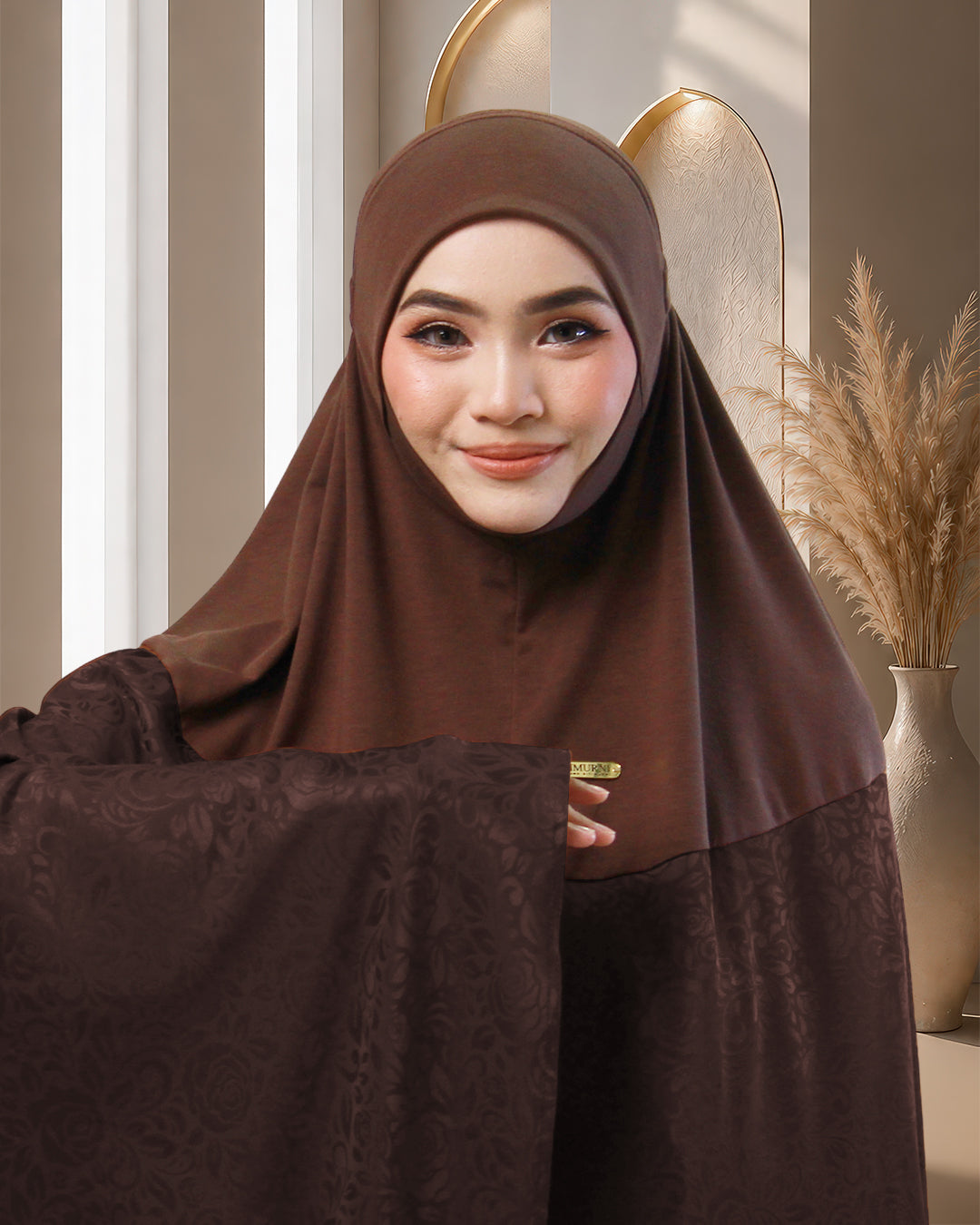 AURA SAFA IN RICH BROWN