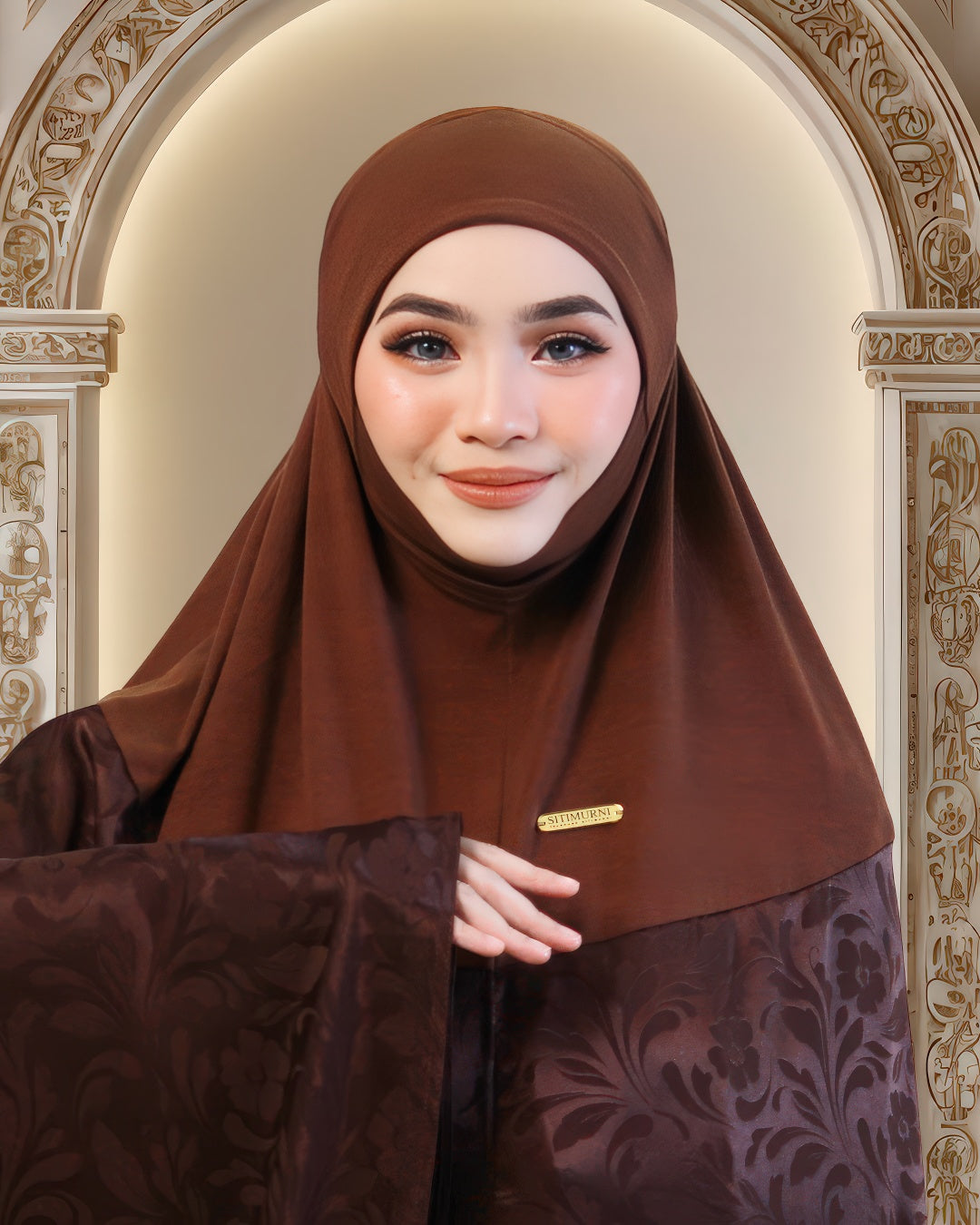 AURA SAKINAH IN RICH BROWN