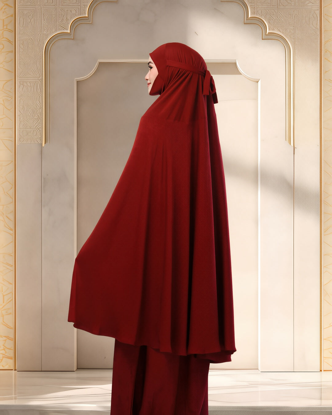 ALWANI IN DARK CHERRY