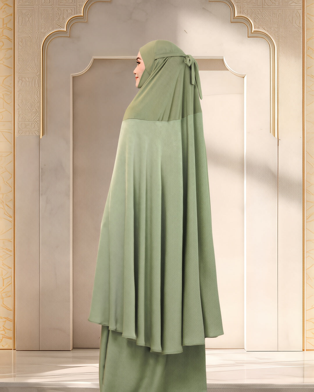 ALWANI IN VERONESE GREEN