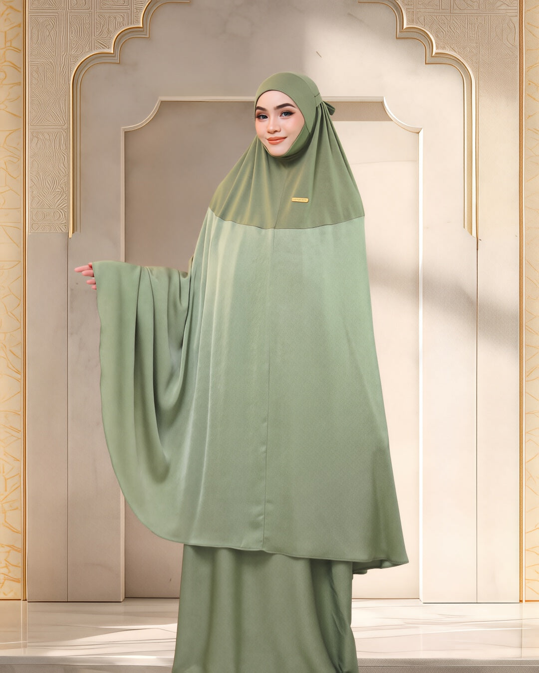 ALWANI IN VERONESE GREEN