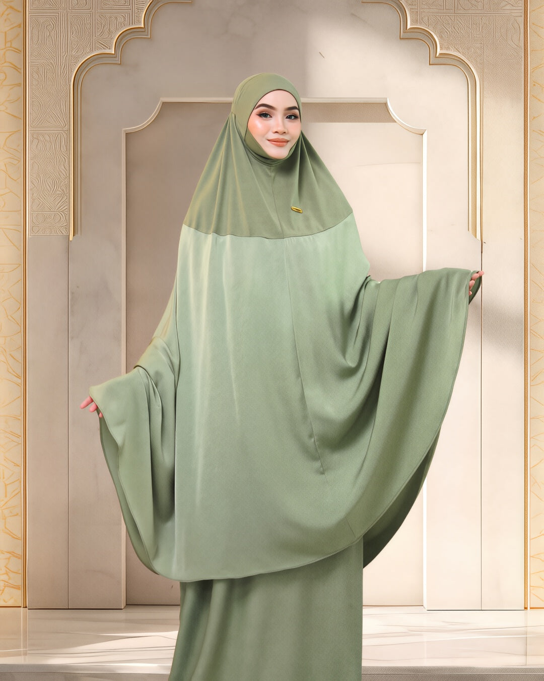 ALWANI IN VERONESE GREEN