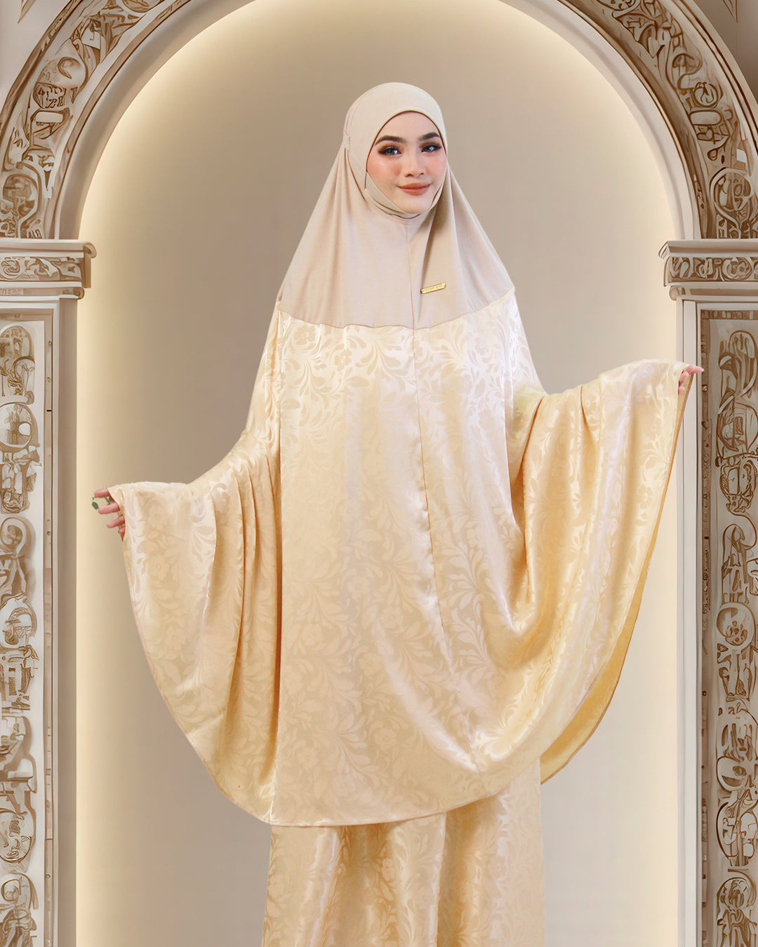 AURA SAKINAH IN GOLDEN CREAMY