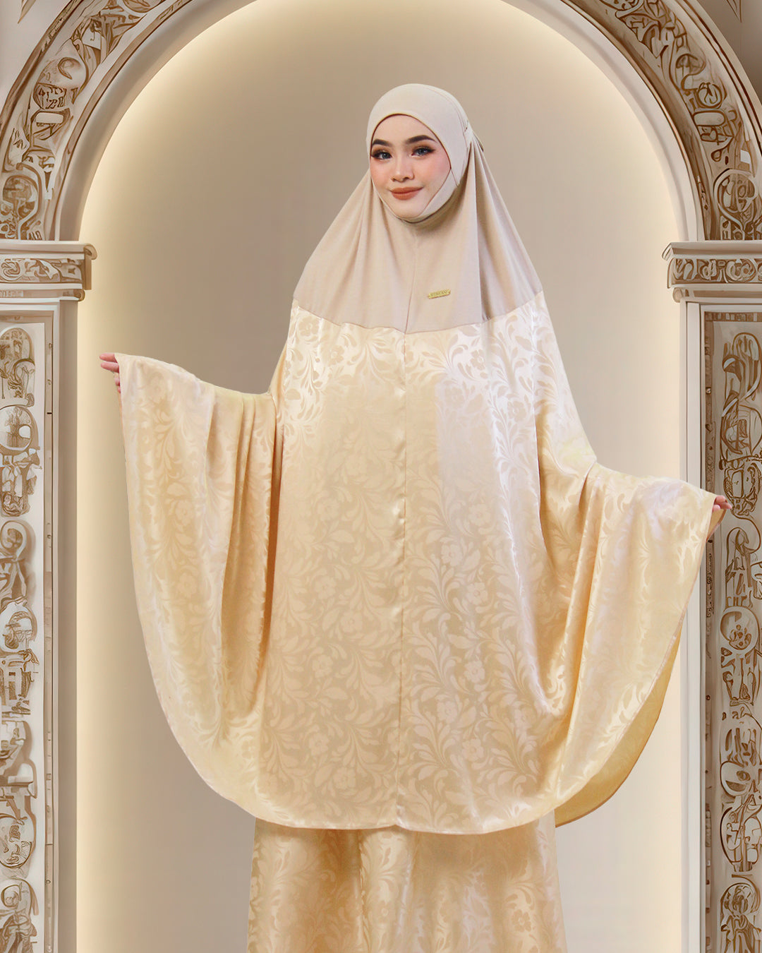 AURA SAKINAH IN GOLDEN CREAMY