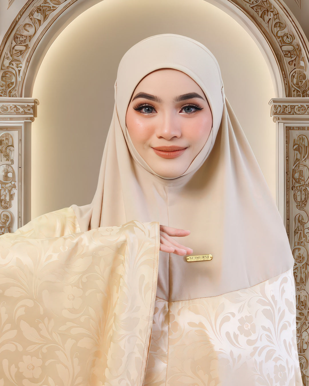 AURA SAKINAH IN GOLDEN CREAMY