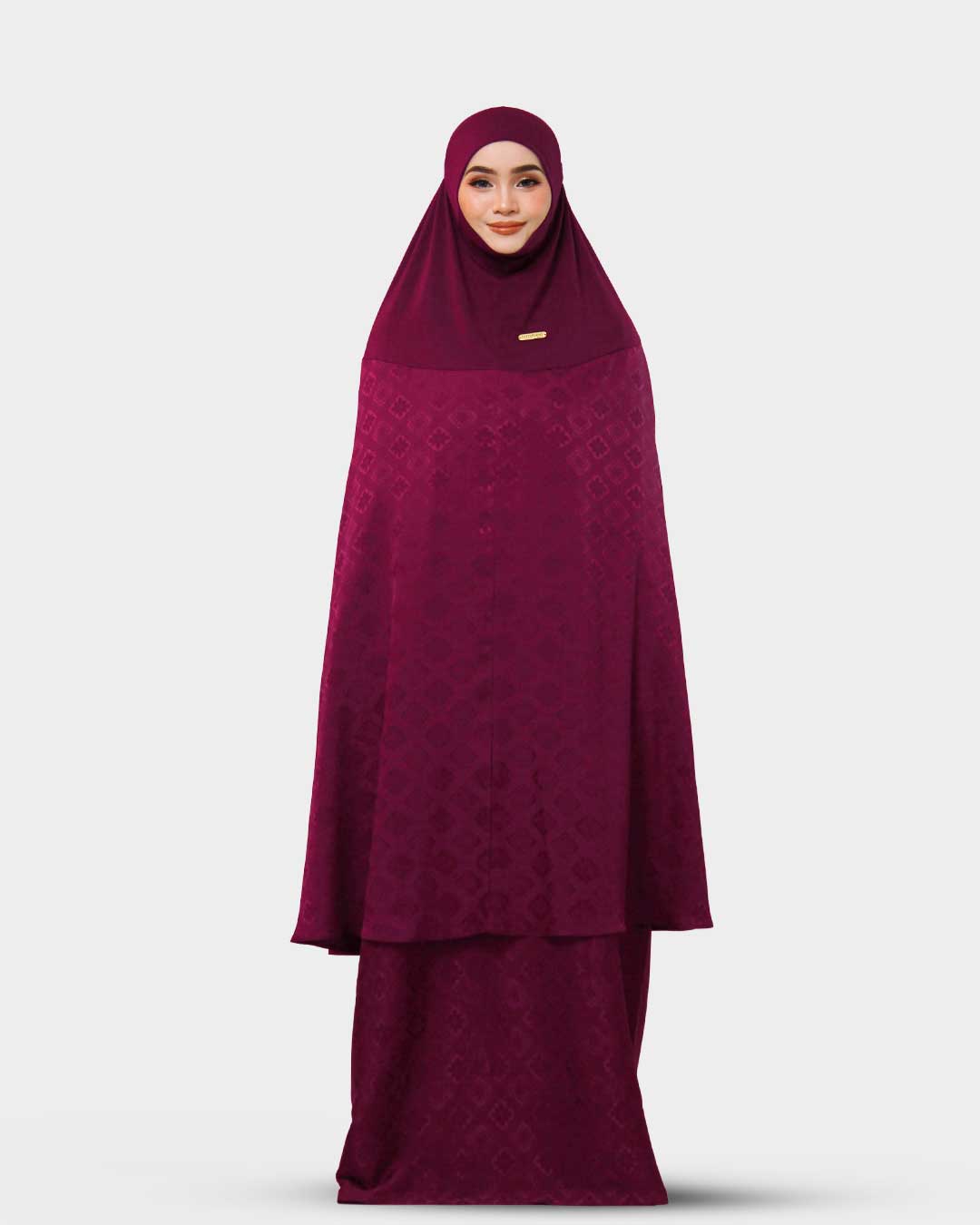 AURA MAHSURI IN BURGUNDY
