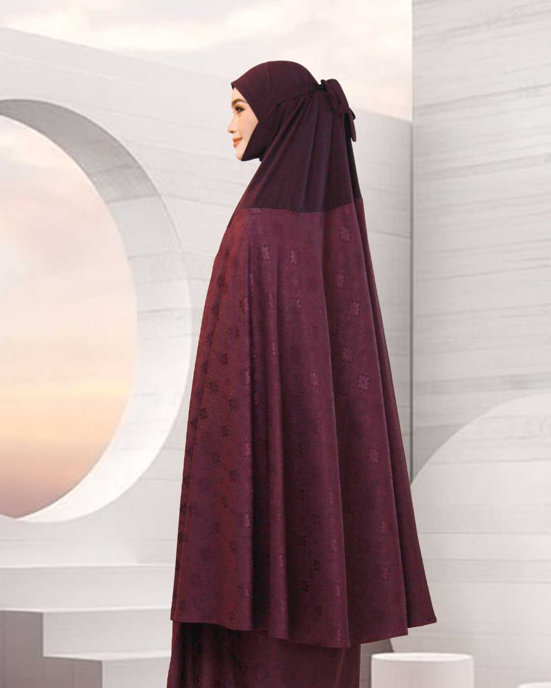 AURA MAHSURI IN PURPLE