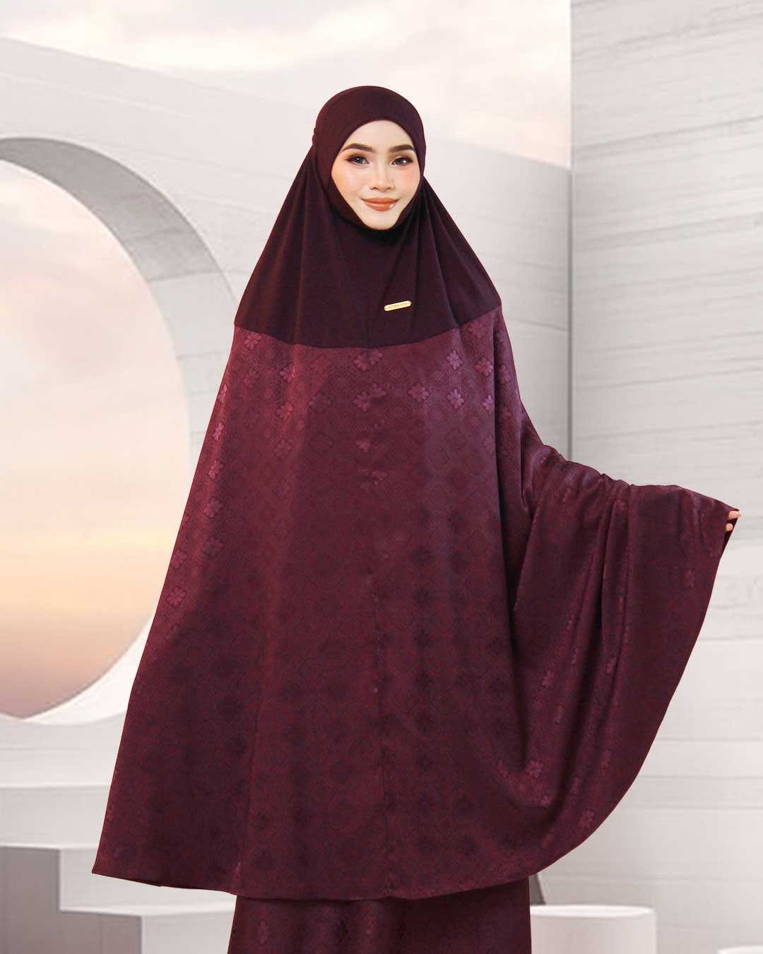 AURA MAHSURI IN PURPLE