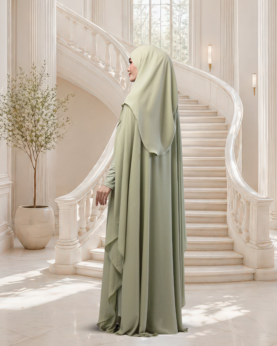 BADARSILA IN APPLE GREEN