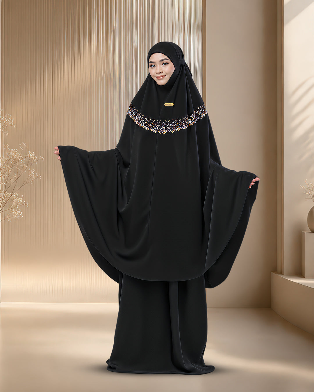 SALSABILA IN BLACK