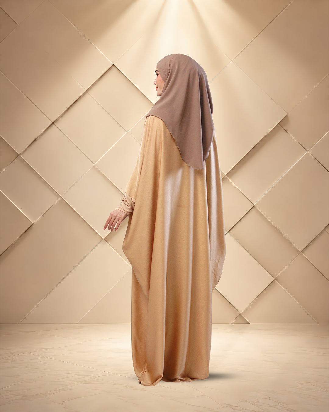 JUBAH BIDADARI IN CASHMERE NUDE