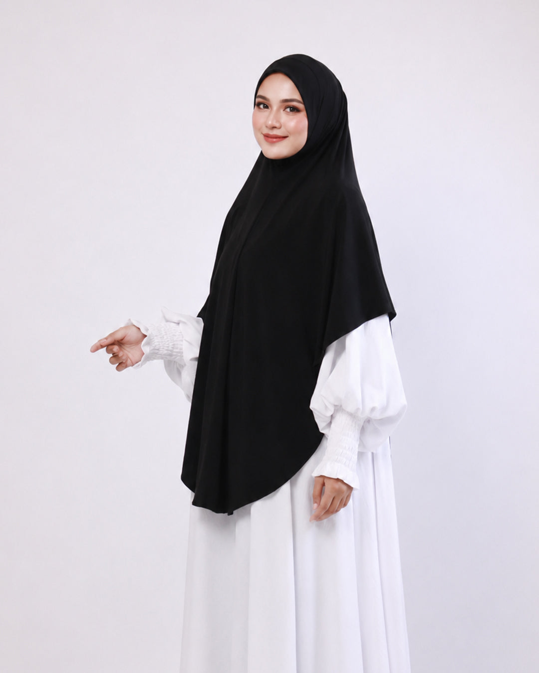TUDUNG SARONG DAHLIA IN BLACK