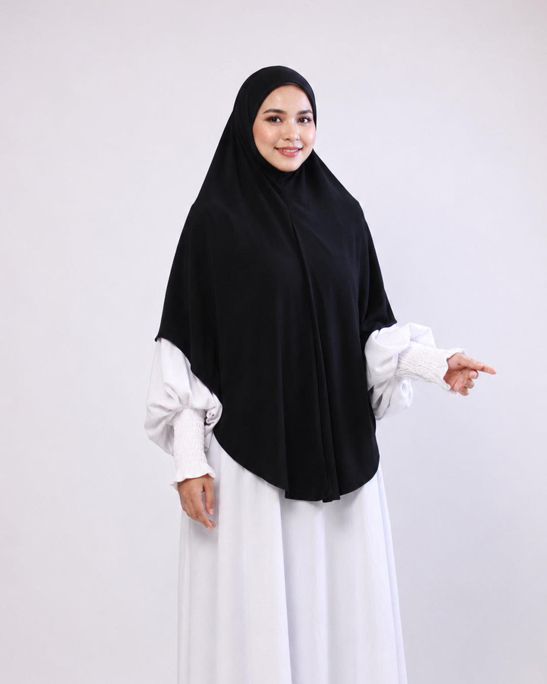 TUDUNG SARONG DAHLIA IN BLACK