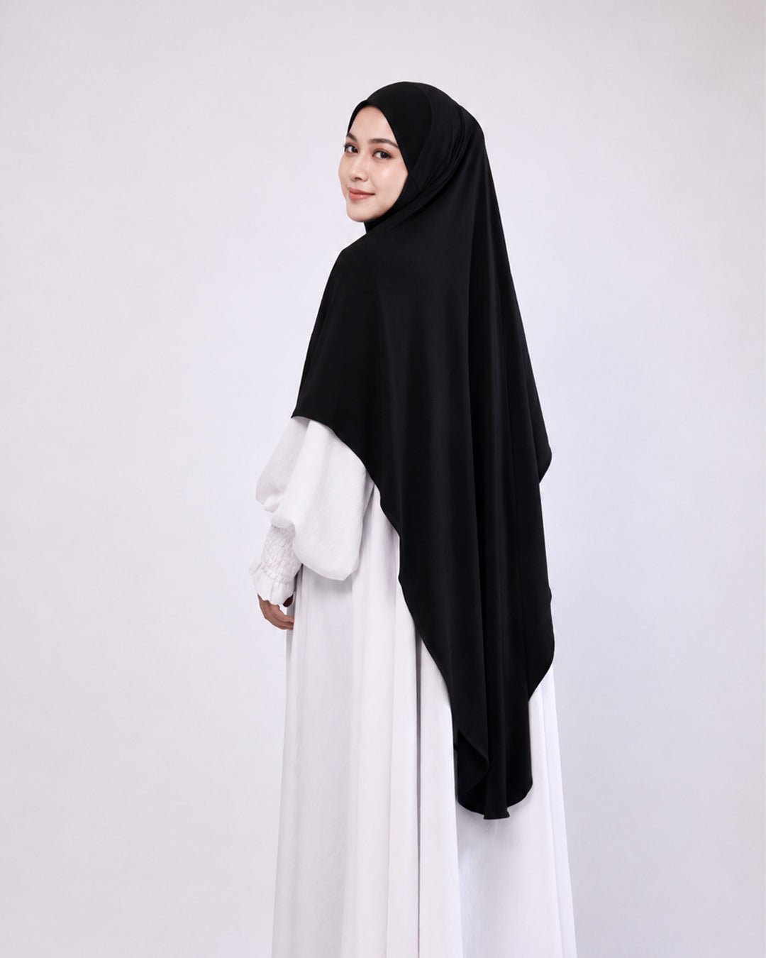TUDUNG SARONG DAHLIA IN BLACK