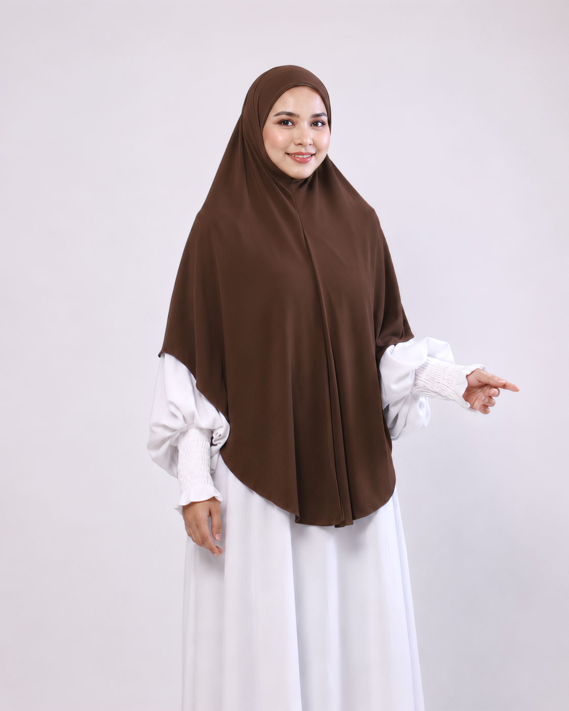 TUDUNG SARONG DAHLIA IN CHESTNUT