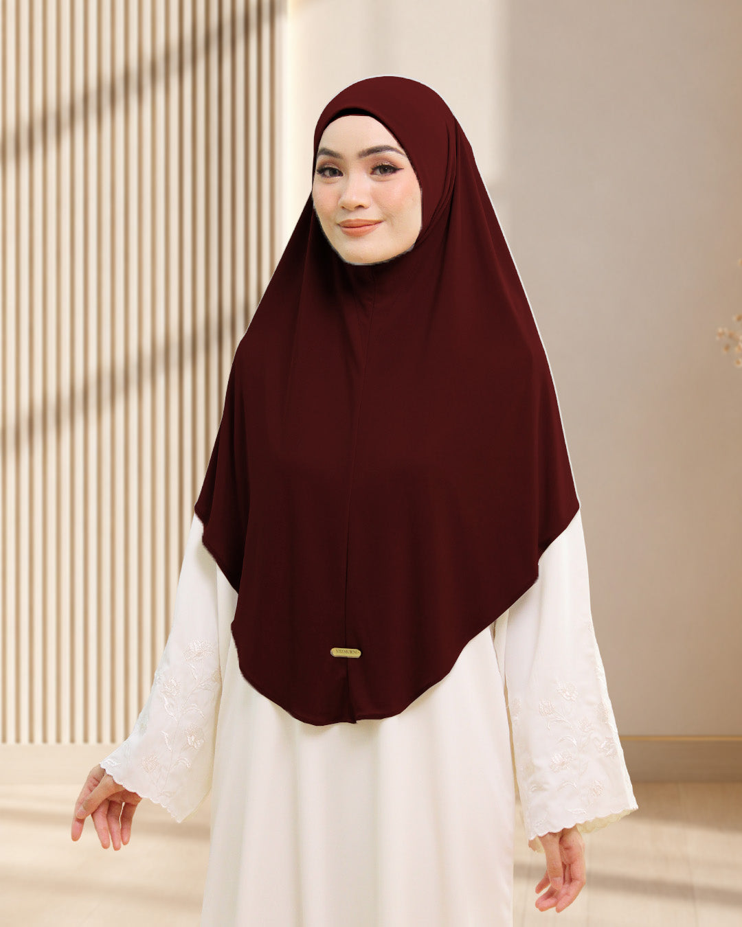 KHADIJAH IN CLASSIC MAROON