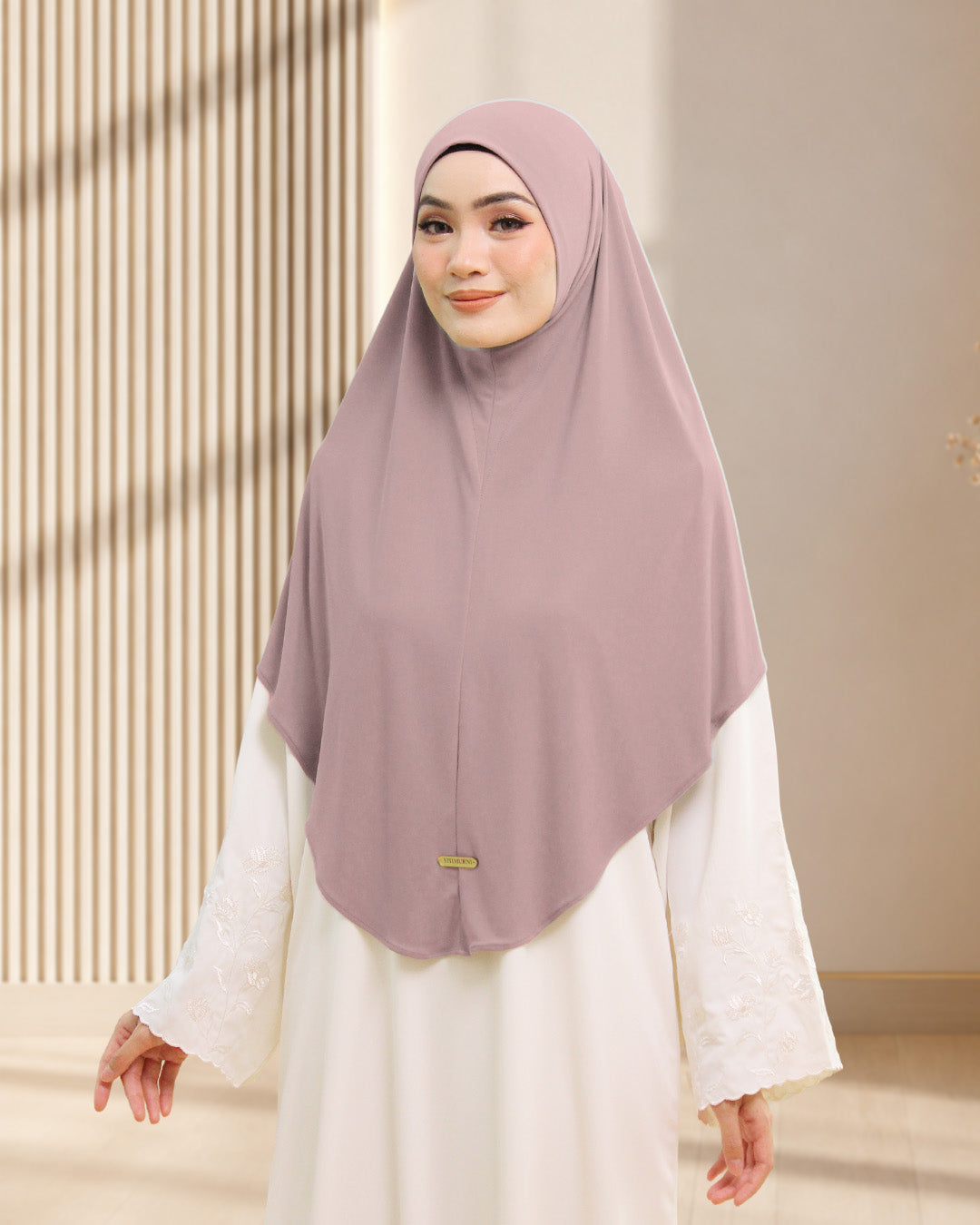KHADIJAH IN DUSTY MAUVE