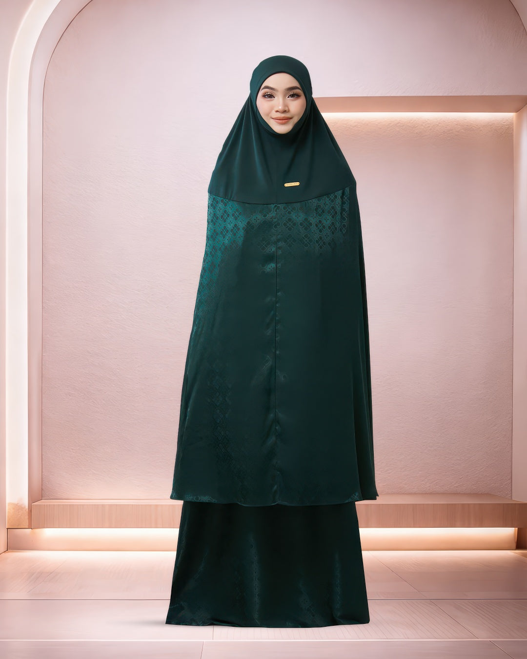 AURA KIRANA IN EMERALD GREEN