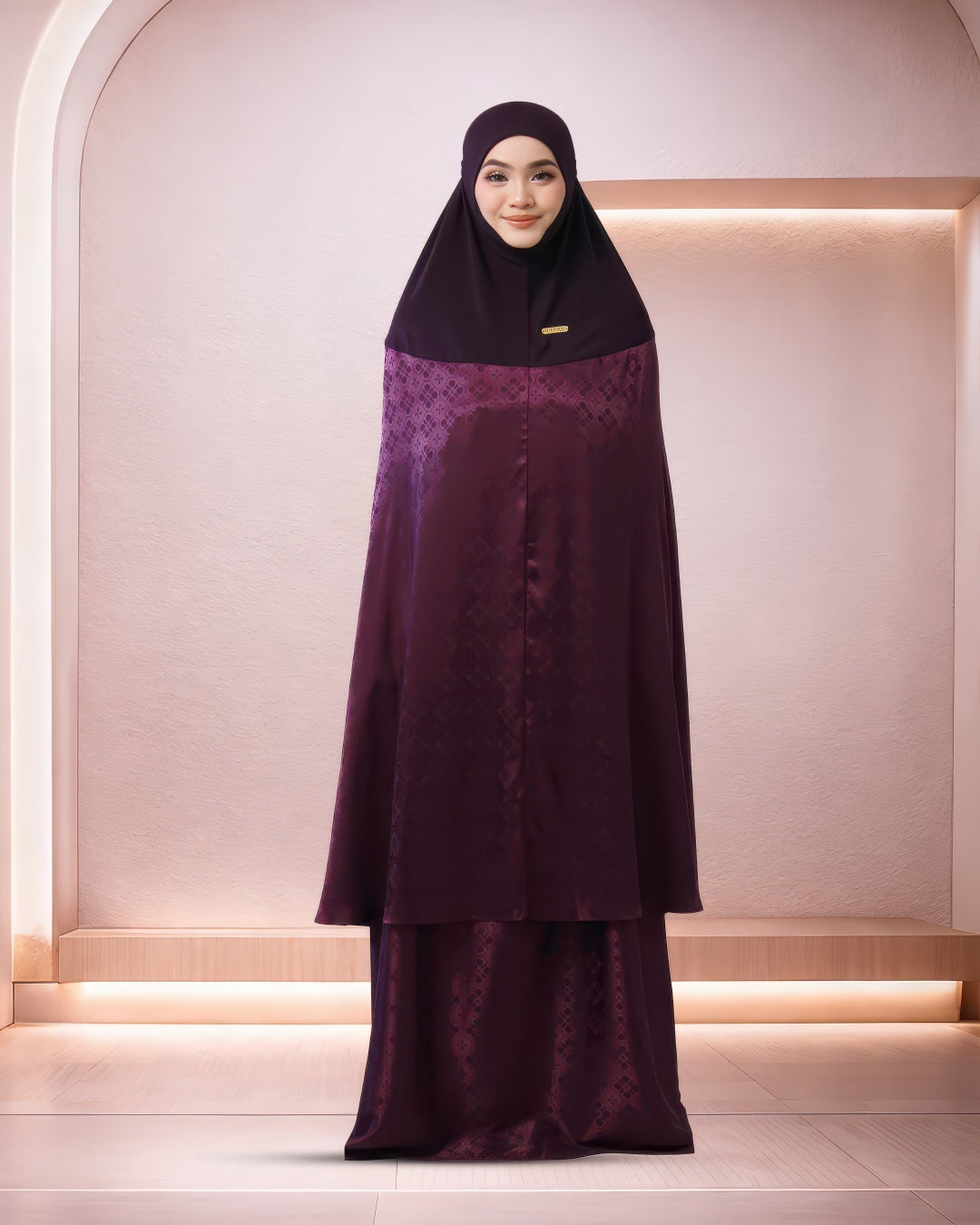 AURA KIRANA IN GLOSSY PURPLE