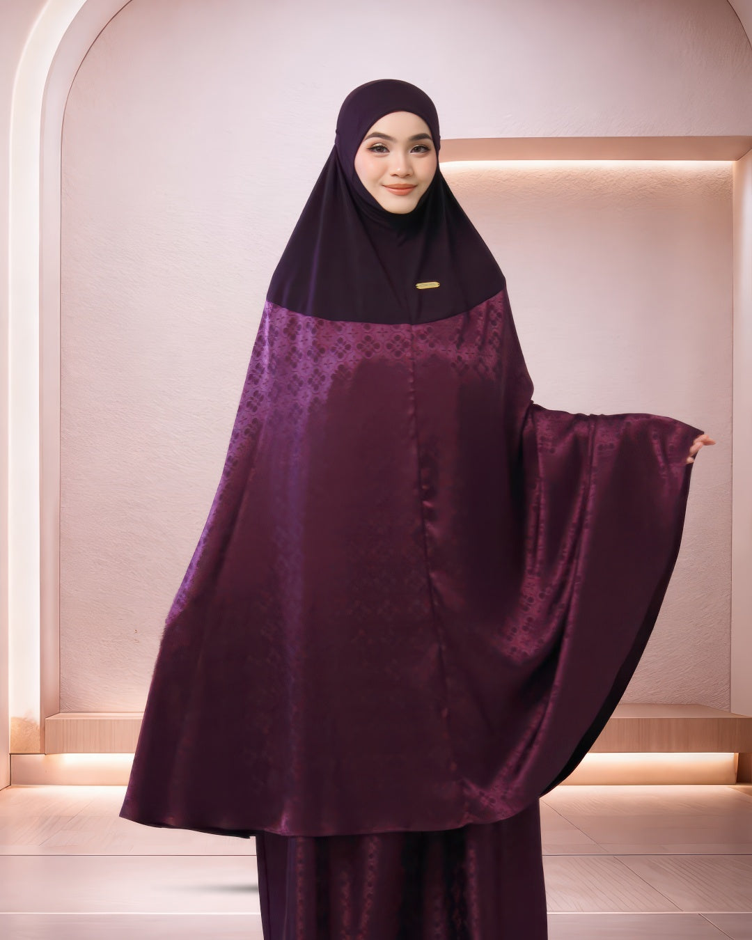 AURA KIRANA IN GLOSSY PURPLE